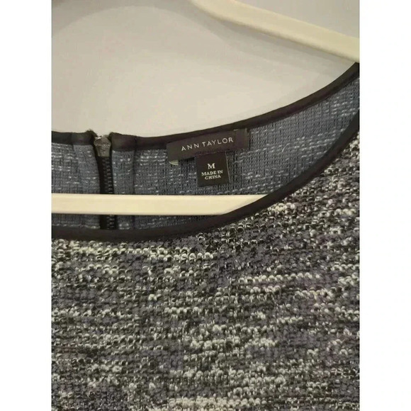 Ann Taylor Dress 3/4‎ Sleeve Medium Zipper Back - Picture 2 of 8